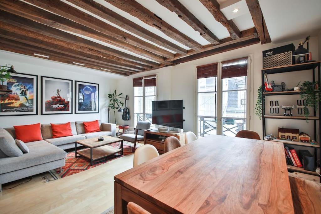 Typical Parisian Duplex#4Pers#Le Marais公寓 外观 照片